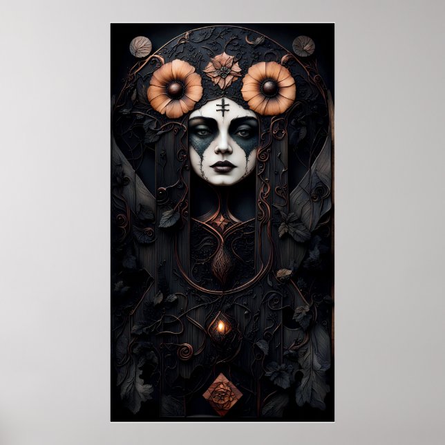 Pagan Queen I Print, (Matte) Poster (Vorne)