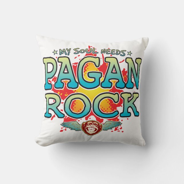 Pagan Rock Soul Cushion Kissen (Vorderseite)