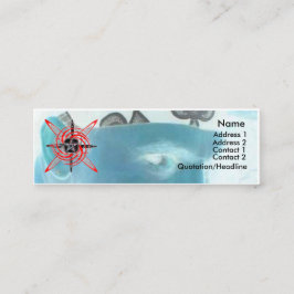 Pagan Star Mini Visitenkarte