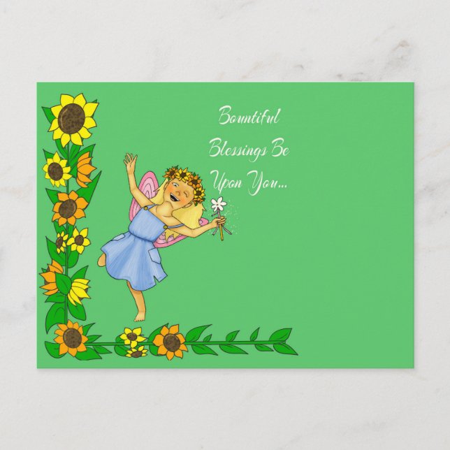 Pagan Summer Greetings Postkarte (Vorderseite)