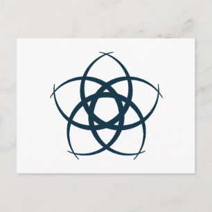 Pagan Symbols Postkarte