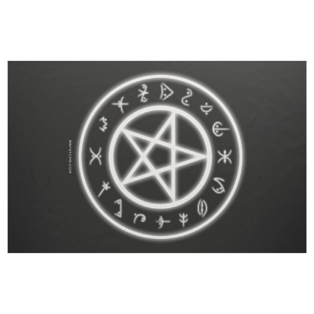 Pagan Symbols Stoff (Yard (91,4 cm))