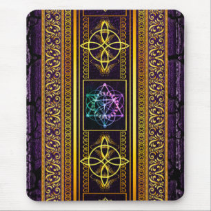 Pagan Tome Dark Magic Zaubers Wiccan & Witchcraft  Mousepad