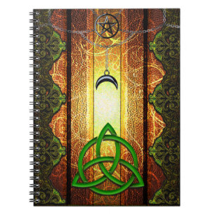 Pagan Tome Dark Magic Zaubers Wiccan & Witchcraft Notizblock