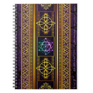 Pagan Tome Dark Magic Zaubers Wiccan & Witchcraft Notizblock