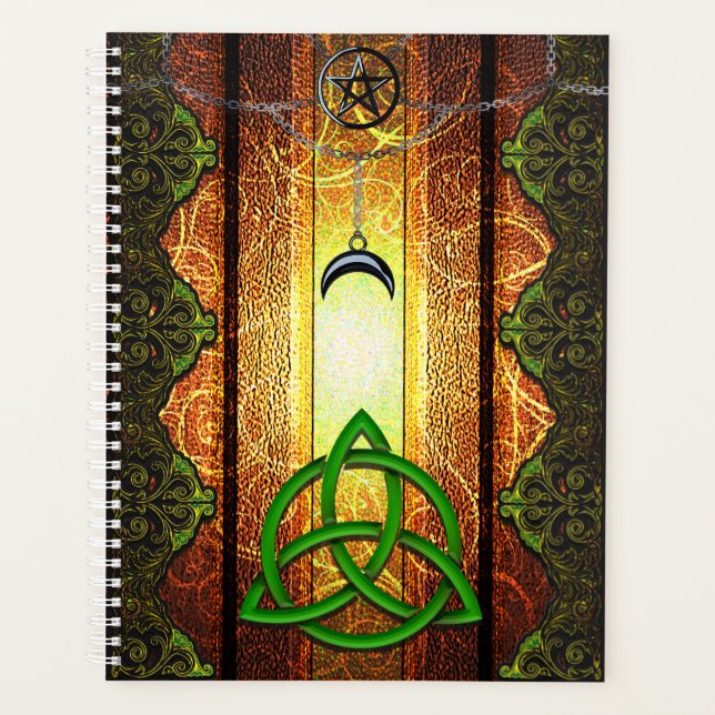 Pagan Tome Dark Magic Zaubers Wiccan & Witchcraft  Planer (Vorderseite)