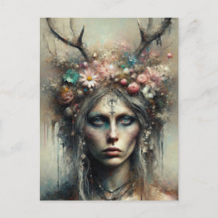 Pagan Woman Postkarte