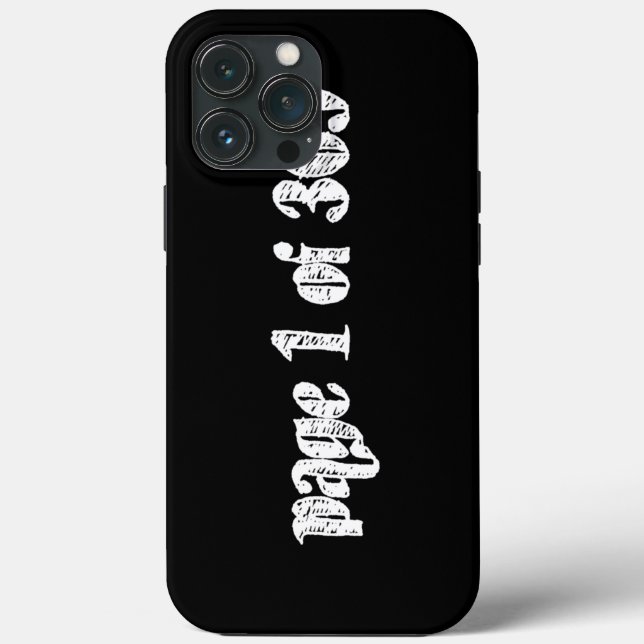 Page 1 of 365 Case-Mate iPhone hülle (Rückseite)