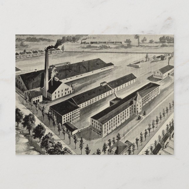 Page Belting Company, Concord, NH Postkarte (Vorderseite)