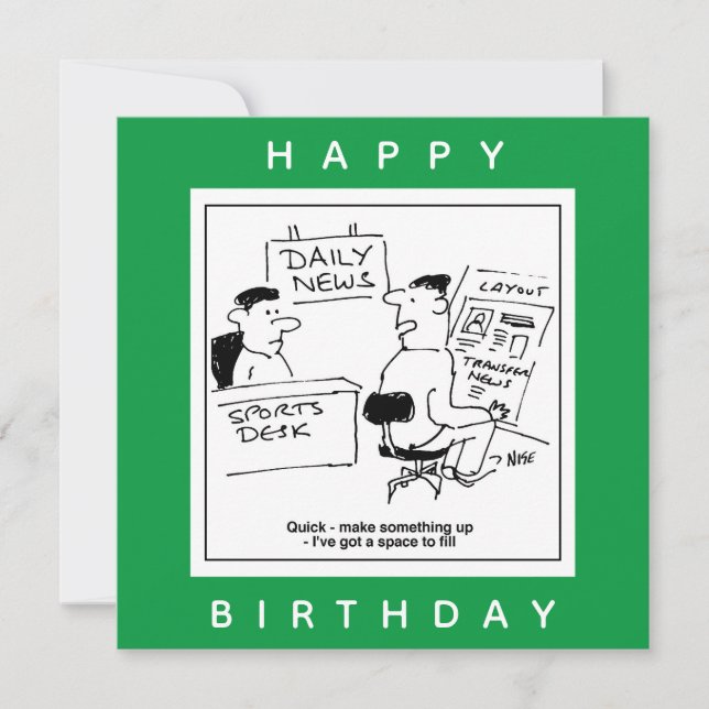 Page Layout Designer & Sports Desk in einer Zeitun Karte (Vorderseite)