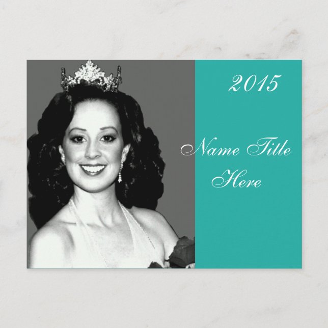 Pageant Autograph Postkarte (Vorderseite)