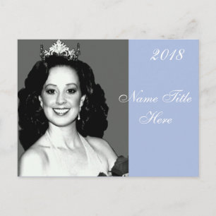 Pageant Autograph Postkarte