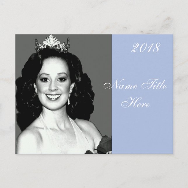 Pageant Autograph Postkarte (Vorderseite)