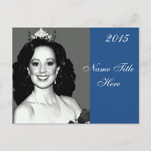 Pageant Autograph Postkarte (Vorderseite)