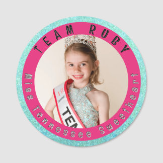 Pageant Button Pin