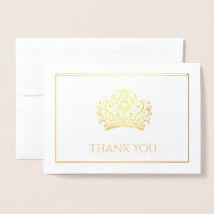 Pageant Crown Folienkarte