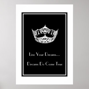 Pageant Crown Live Your Dreams Poster