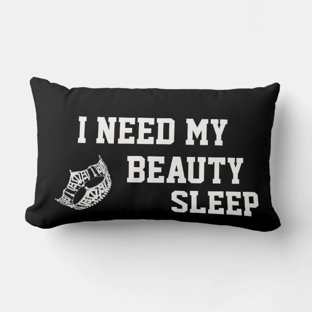 Pageant Crown Pillow Lendenkissen (Vorderseite)