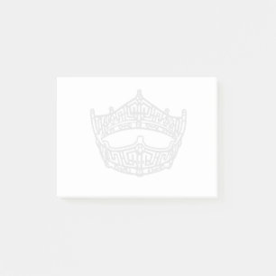 Pageant Crown Post-it-Notizen Post-it Klebezettel