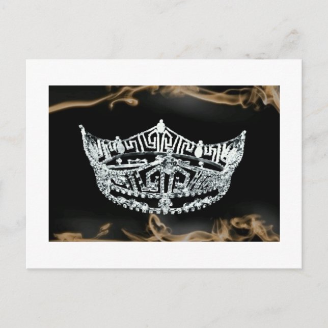 Pageant Crown Postcard Postkarte (Vorderseite)
