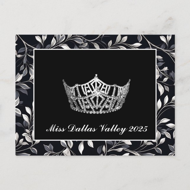 Pageant Crown Postcard Postkarte (Vorderseite)