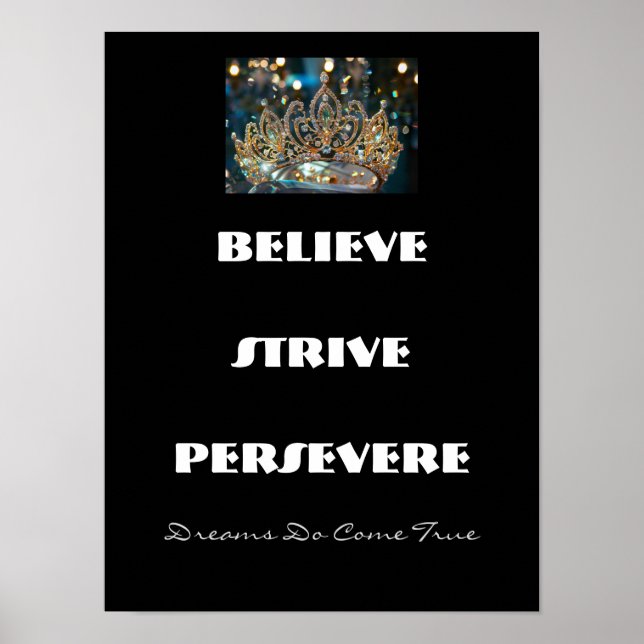 Pageant Crown Poster (Vorne)