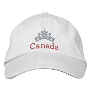 Pageant Custom bestickte Baseball Cap CANADA Bestickte Baseballkappe