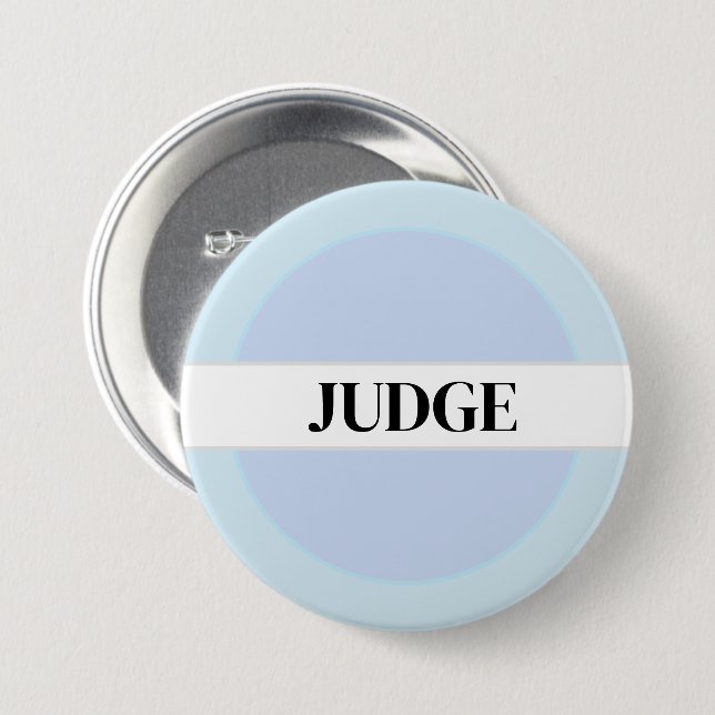 Pageant Judge Button (Vorne & Hinten)