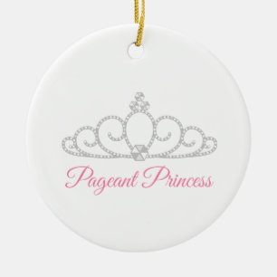 Pageant Princess Keramik Ornament