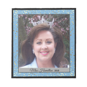 Pageant Queen Autograph Pad-Stardust Notizblock