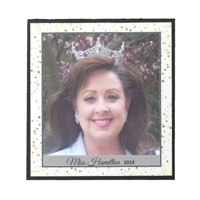 Pageant Queen Autograph Pad-Stardust Notizblock (Vorderseite)