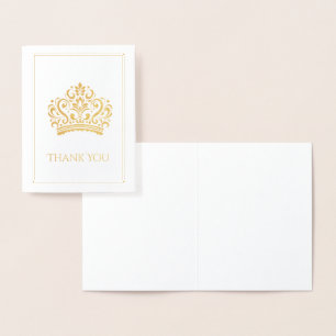 Pageant Queen Crown Folienkarte
