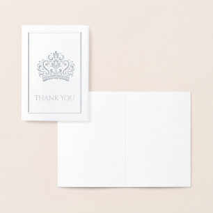 Pageant Queen Crown Folienkarte