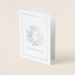 Pageant Queen Crown Folienkarte