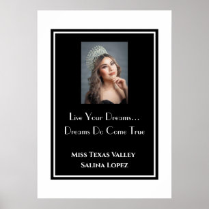 Pageant Queen Live Your Dream Poster