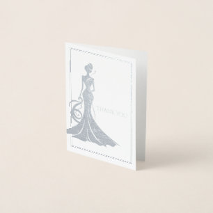 Pageant Queen Mini Foil Card Folienkarte
