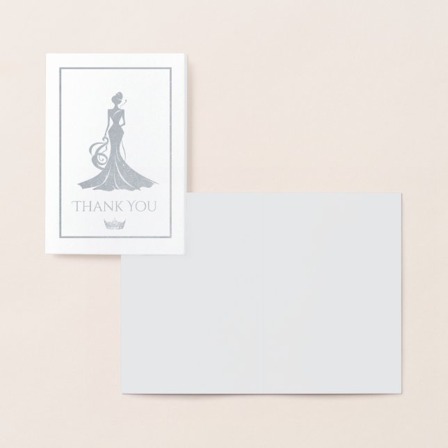 Pageant Queen Mini Folienkarte (Anzeige)