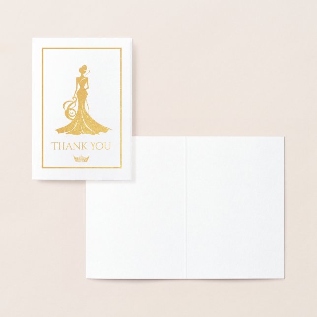 Pageant Queen Mini Folienkarte (Anzeige)