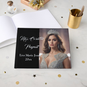 Pageant Queen Real Foil Guest Book Gästebuch