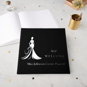 Pageant Real Foil Guest Book Gästebuch