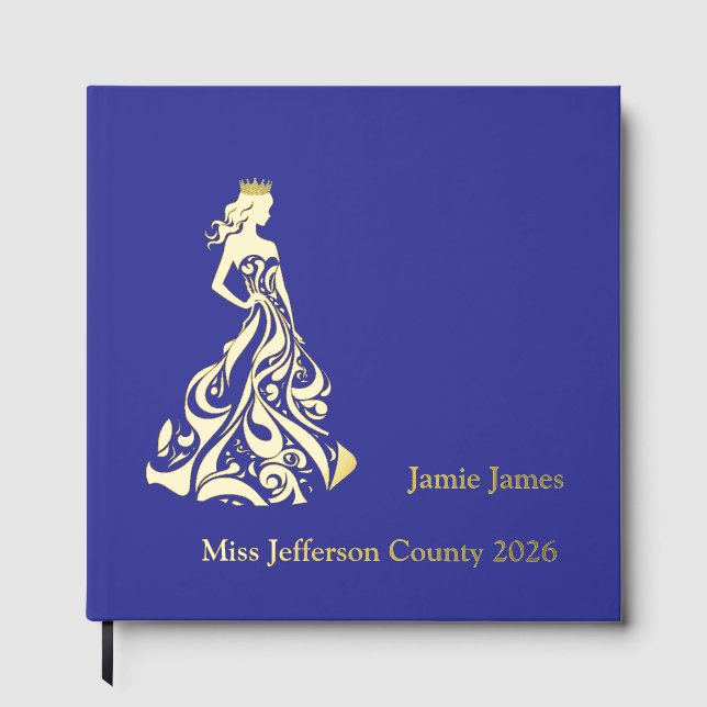 Pageant Real Foil Scrapbook & Foto Book Gästebuch (Vorderseite)