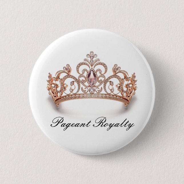 Pageant Royalty Button Button (Vorderseite)
