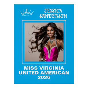 Pageant Send-Off Titleholder Door Poster