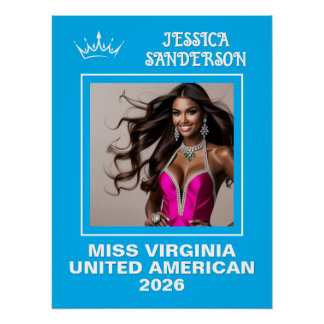 Pageant Send-Off Titleholder Door Poster