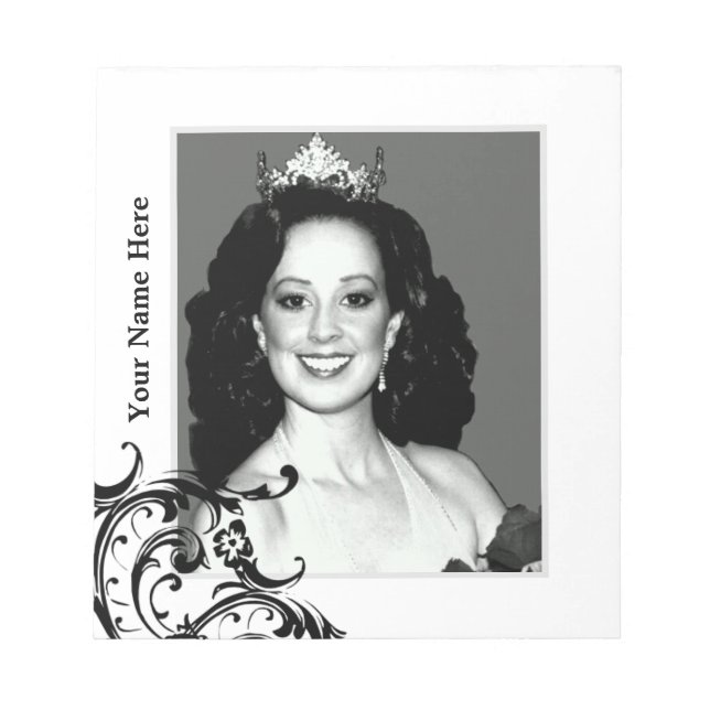 Pageant Vines Autograph Pad Notizblock (Vorderseite)