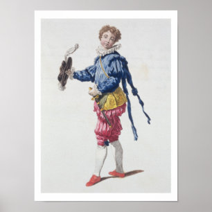 Pageboy vor Gericht während des Regimes von Edward Poster