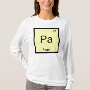 Paget Name Chemie Element Periodensystem T-Shirt