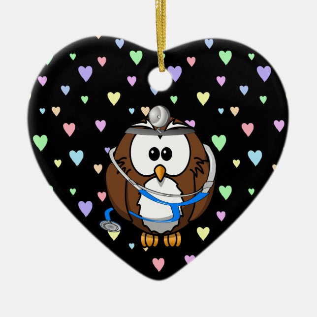 Paging Doc Owl Keramikornament (Vorne)