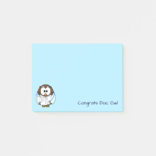 Paging neuer Doc Owl Post-it Klebezettel