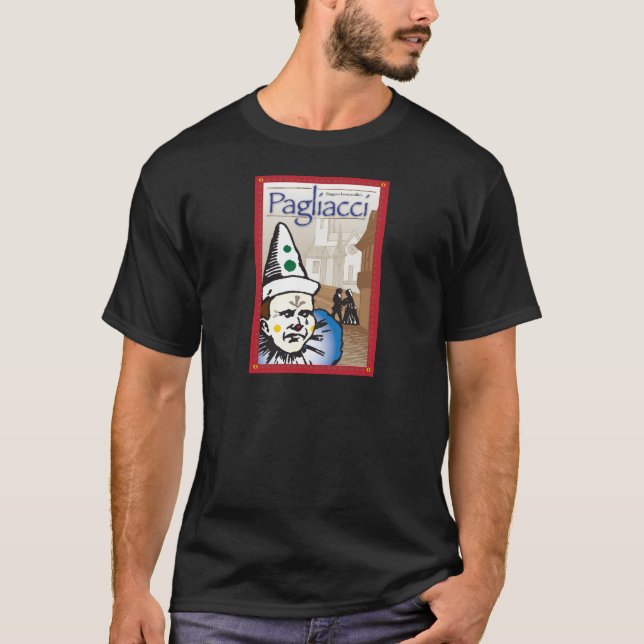 Pagliacci, Oper T-Shirt (Vorderseite)